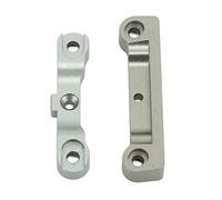 Bloque fijo para el brazo inferior trasero del RC, soporte de brazo de suspensión de aleación de aluminio para coche RC ZD Racing 1/8, pieza de repuesto duradera y ligera para los