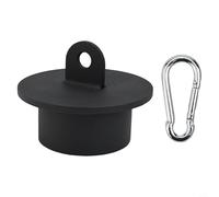 Bloque fortalecedor de agarre con hebilla de resorte de acero para máquina de cable, varios tamaños, cuadrado, 8 x 8 cm, 8 x 6 cm, 8 x 4 cm, círculo negro, adecuado para polea We (círculo)