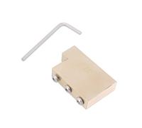 Bloque Guitarra Eléctrico Latón Completo 34 Mm Bloque Trémolo Espaciado 17 Mm Guitarra Eléctrica Bloque Latón Completo Bloque Trémolo Trémolo Bloque Bloqueo Tremolo Puente