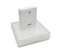 Bloque indicador de cerámica de precisión, 0,5 MM-100MM, for calibrador y micrómetro, herramientas de medición y calibración, 1 ud. Medición precisa(100mm)