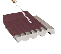 Bloque Lijador De Cuero,Bloque De Lijado Para Artesanias | Lijadora para Zapatos de Cuero - para Zapatos Bolso Cartera Cinturon Muebles e Industria de Artesania