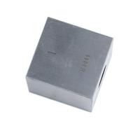 Bloque medidor de dispositivo de evaluación de 1 unidad mecanizado preciso para estabilidad en talleres de ingeniería, laboratorio técnico, bloque de calibre rectangular con agujero
