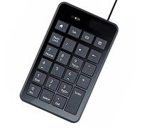 Bloque numérico para Ordenador portátil - Teclado numérico Compacto con Cable USB Externo - Silent Typing PC - Bloque extensión Externa