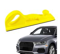 Bloque para lijado largo - Lijadora manual larga con bandeja abrasiva - Bloque de lijado para automóviles de forma rectangular, para muebles, talleres de madera, paneles, pulverización y