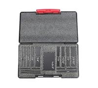 Bloque patrón, 15 Uds bloques de configuración métrica, juego de mesa de enrutador de medidor de altura, herramienta de torno de medición de cojín plano de alta precisión de aleación de aluminio(Nero)