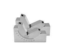 Bloque patrón, Herramientas AP25/30/46, Medidor De Precisión, Micro Ángulo Ajustable, Configuración De Fresado De Bloque En V, Medidor De Bloque De Ángulo De Placa De 0 A 60 Grados(AP25)