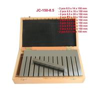 Bloque patrón, Juego Paralelo De Precisión De 18 Uds./20 Piezas Uds. Juego De Bloques Paralelos De 150mm/100mm Almohadillas De Fresado CNC De Bloque De Calibre De Almohadilla Paralela(JC-150-8.5)