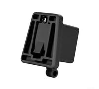 Bloque portador delantero de bicicleta plegable ligero con adaptador de montaje fácil para Brompton (negro)
