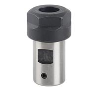 Bloque Portapinzas ER20, Porta Pinzas para Eje de Motor, Modelo C25-ER20-50L, Alta Resistencia y Estructura Fuerte - Rosca Lineal Espiral para Sujeción Rápida, Uso en Torno y (6mm)