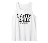 Bloque Santa Cruz California - Santa Cruz CA Camiseta sin Mangas