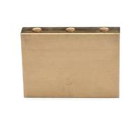 Bloque Trémolo Latón Sólido Para Estilos Estándar Bloqueo Trémolo Guitarra Eléctrica 32/34/37/42 Mm Altura Bloque Latón Para Trémolo Para Trémolo