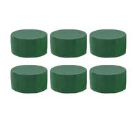 Bloque verde para flores artificiales - Hoja de espuma de apoyo para plantas, jarrón decorativo, base de poliestireno absorbente, perfecto para el diseño de flores, decoración de porche