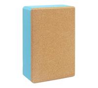 Bloque Yoga Exercise Blocks for Working Out High Density Multipurpose Block Soft Portable Indoor and Outdoor Yoga(Blue)