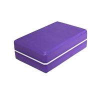 Bloque Yoga Yoga Block Brick Props Foam Exercise Fitness Tool Workout Stretching Aid Body Shaping Health Training Equipment(Purple)