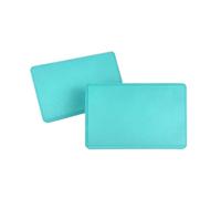 Bloque Yoga Yoga Foam Blocks Gym EVA Non-slip Props Brick Solid Color Lightweight Block Meditation High Density(Light green)