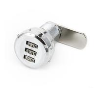 Bloquea tus pertenencias de forma segura con una cerradura de combinación digital de aleación de zinc para cajones y buzones de correo, 1000 combinaciones disponibles (25 mm)