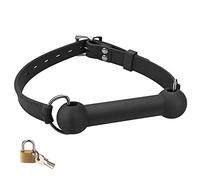 Bloqueable perro hueso boca gag BDSM esclavitud juguete sexual adulto con barra de silicona fetiche restricción esclavo SM juego sexy gag juguete adulto para mujeres hombres parejas amante juegos