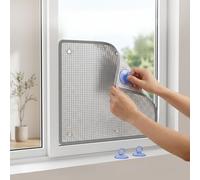 Bloqueador de Calor Para Ventanas - Barrera de Aislamiento Térmico de Papel de Aluminio, Reutilizable Para Casa, Coche, Garaje, Exteriores, Radiadores, Suelo Y Oficina en Verano(50x150cm)