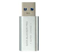 Bloqueador de Datos USB, Carcasa de aleación de Aluminio, Bloqueador de Datos USB, Adaptador de Carga rápida, diseño de Larga duración para Dispositivos públicos, PC, Tableta, teléfono