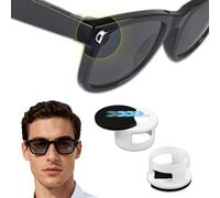Bloqueador de luz LED ajustable para gafas inteligentes Ray-Ban Meta Gen 1/2 (Wayfarer Headliner Skyler) Oakley Meta HSTN, accesorios de cubierta LED a presión, escudo de privacidad