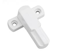 Bloqueador de Marco, Bloqueador de Ventana, Aleación de Aluminio, Tipo T, Puerta, Ventana, Bloqueo Restrictor, Pestillo de Ventana, Bloqueo de Marco (Blanco)