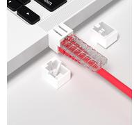 Bloqueador de puerto de red RJ45 y cubierta antipolvo con 1 llave, bloqueo de puerto de red, protector de puerto Ethernet, bloqueo de cable LAN para bloquear cables Ethernet, para oficinas y centros