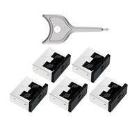 Bloqueador de puerto USB sin llave para PC, portátil, instalación sin herramientas, bloqueador de puerto USB