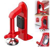 Bloqueador de seguridad para puertas con alarma, 80 dB, portátil, antirrobo, fácil instalación, para hoteles y hogares.