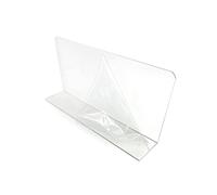 Bloqueador de sofá acrílico Transparente para Evitar Que se cuelen Cosas Debajo de los Muebles (Color: 100 cm de Largo, 25 cm de Alto)