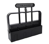 Bloqueador de suelo con cómodo comercio ABS 4 celdas herramienta de bloqueo del suelo para iniciar la germinación de semillas