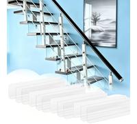 Bloqueador Juguetes Sofa Paquete de 12 Bloqueadores de Huecos para Escaleras con Peldaños Abiertos, Protectores Flotantes para Escaleras, Relleno Protector Debajo del Sofá(100x9cm (39.4x3.5in))
