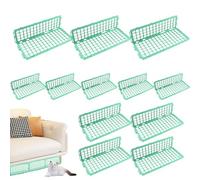 Bloqueador para Debajo de la Cama - 12 Piezas Ajustable Y Flexible - Barrera para Muebles Debajo de la Cama,para Conejos Perros Gatos Niños Sillón Suelo Dormitorio Guardería