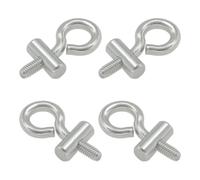Bloqueadores de tuberías antisueltos, tapones de rieles, accesorios de 6 mm, accesorios de montaje de acero inoxidable para tiendas de campaña, kit de topes de rieles de tienda de campaña