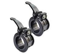 Bloqueadores Para Barras De Pesas olimpica, 2 Pulgada Abrazaderas Mancuernas De Barra De 50mm cierres pesas De Entrenamiento Físico De Levantamiento De Pesas （paquete De 2）