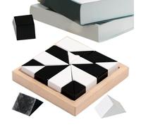 Bloquear Puzzles | De Bloques De Enmascaramiento 3D Con Bandeja | Cubo De , Con Bandeja De Almacenamiento, De Entrenamiento De Habilidades Lógicas Para La