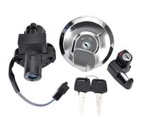 Bloqueo antirrobo seguro Para XR125L 2003-2008 Para CLR125 Para XR 125L Para CLR 125 Interruptor Encendido Motocicleta Juego Llaves Tapa Combustible