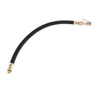 Bloqueo de aire Chuck con neumático de manguera de aire para válvula de 1/4 pulgadas, adaptador de manguera de inflado de 30 cm/12 pulgadas, se utiliza para el adaptador de inflado de coche, el
