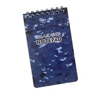 Bloqueo de bloques de tiempo - Braillows de viaje impermeables, almohadillas de notas portátiles, cuaderno de campo de alto nivel 50 páginas para actividades de senderismo al aire libre en plei