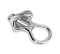 Bloqueo de Cadena de Ancla, Anclas de Navegación, Dispositivo de Amarre de Cuerda de Bloqueo de Cadena de Ancla Hardware de Acero Inoxidable 316 para Cadena de 0,24-0,31 Pulgadas