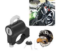 Bloqueo de Casco,Candado para Casco de Moto,Helmet Lock,Cerradura de Casco de Motocicleta Universal,Bloqueo para Cascos de Moto,Candado Casco Moto,para Motocicleta, Bicicleta o Scooter