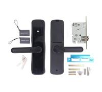 Bloqueo de contraseña de aplicación inteligente, contraseña de tarjeta IC y desbloqueo de llave, cerradura de seguridad de puertas de inducción electrónica para Hotel en casa