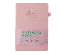 Bloqueo de contraseña Divisores de cuaderno organizados Libreta de registro de direcciones para mayor privacidad, seguridad y manejo de datos reciclado
