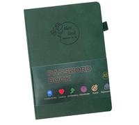Bloqueo de contraseña Divisores de cuaderno organizados Libreta de registro de direcciones para mayor privacidad, seguridad y manejo de datos reciclado