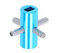 Bloqueo de diferencial RC de aleación de aluminio de alta resistencia, eje fijo del diferencial, piezas de mejora para coche RC TT02 1/10, color