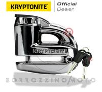 Bloqueo De Disco Antirrobo Scooter Kryptonite Cromado Perno 5,5mm Universal