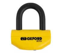 Oxford Candado antirrobo OF39 Boss – Bloqueo de dirección para buje de potencia 12,7 mm Amarillo