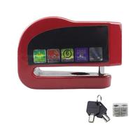 Bloqueo de disco de rueda de bicicleta: cerradura de disco de freno de alarma compacta, bloqueo de seguridad de prevención de robo Strong, inmovilizador de ruedas con llave | Scooter E-Bike Motor