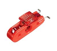 Master Lock S2391 Bloqueo de Disyuntor en Miniatura para Bloqueo Eléctrico de Disyuntores ISO/DIN, Disyuntores de 11 mm a 13 mm