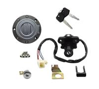 Bloqueo De Encendido Para YZF R1 R6 Para FJR1300 FZ6 Para YZF1000 Para YZF600 Interruptor Encendido Tapa Combustible Asiento Juego Llaves Bloqueo Interruptor Llave Encendido(B)