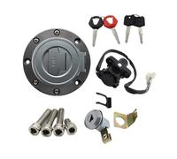 Bloqueo De Encendido Para YZF R1 R6 Para FJR1300 FZ6 Para YZF1000 Para YZF600 Interruptor Encendido Tapa Combustible Asiento Juego Llaves Bloqueo Interruptor Llave Encendido(A)